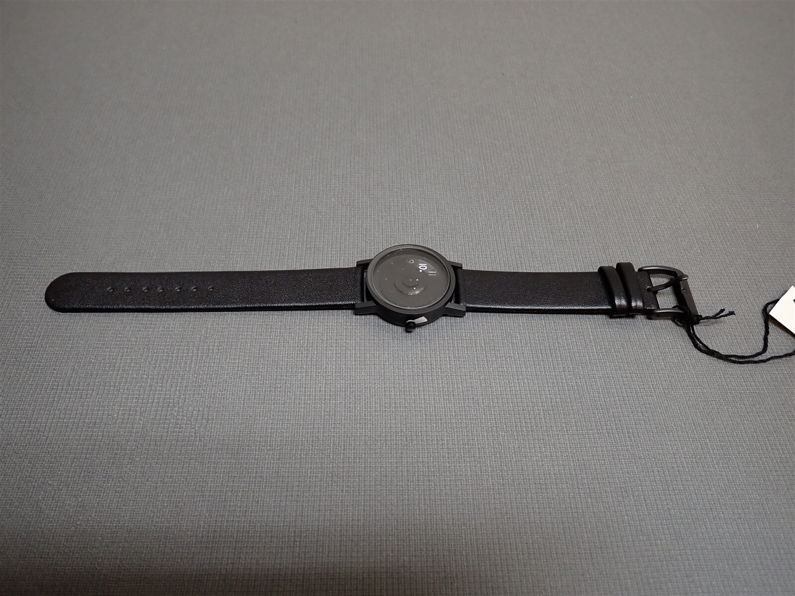 NEW Projects Watches PJT-7203B Black Reveal 33mm Black Leather Band Watch