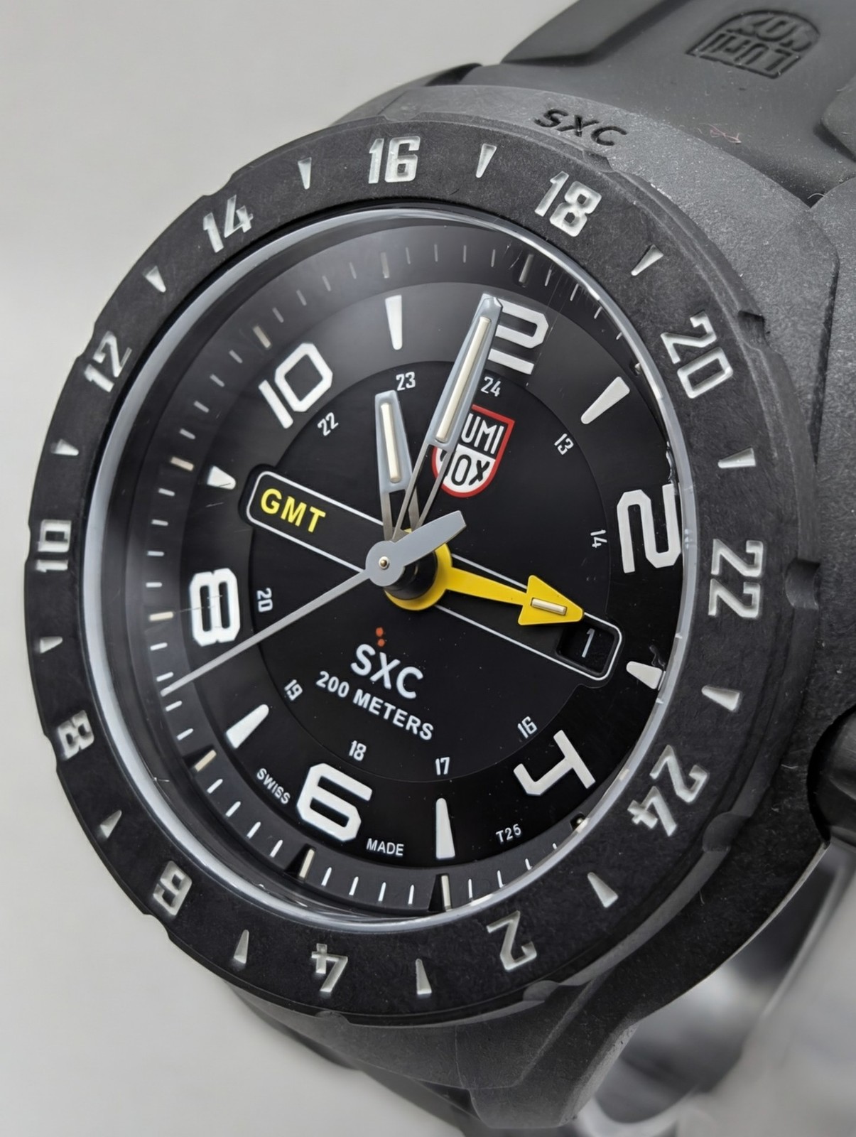 NEW Luminox SXC PC Carbon GMT Quartz 24H Pilot 45.5mm Mens Watch New With Tags