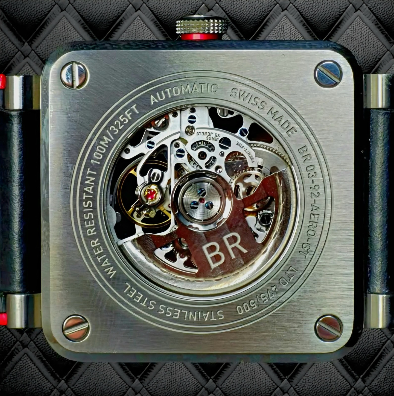 Bell＆Ross Aero GT BR03-92 LIMITED EDITION Complete Set, Automatic, Skeleton WOW!