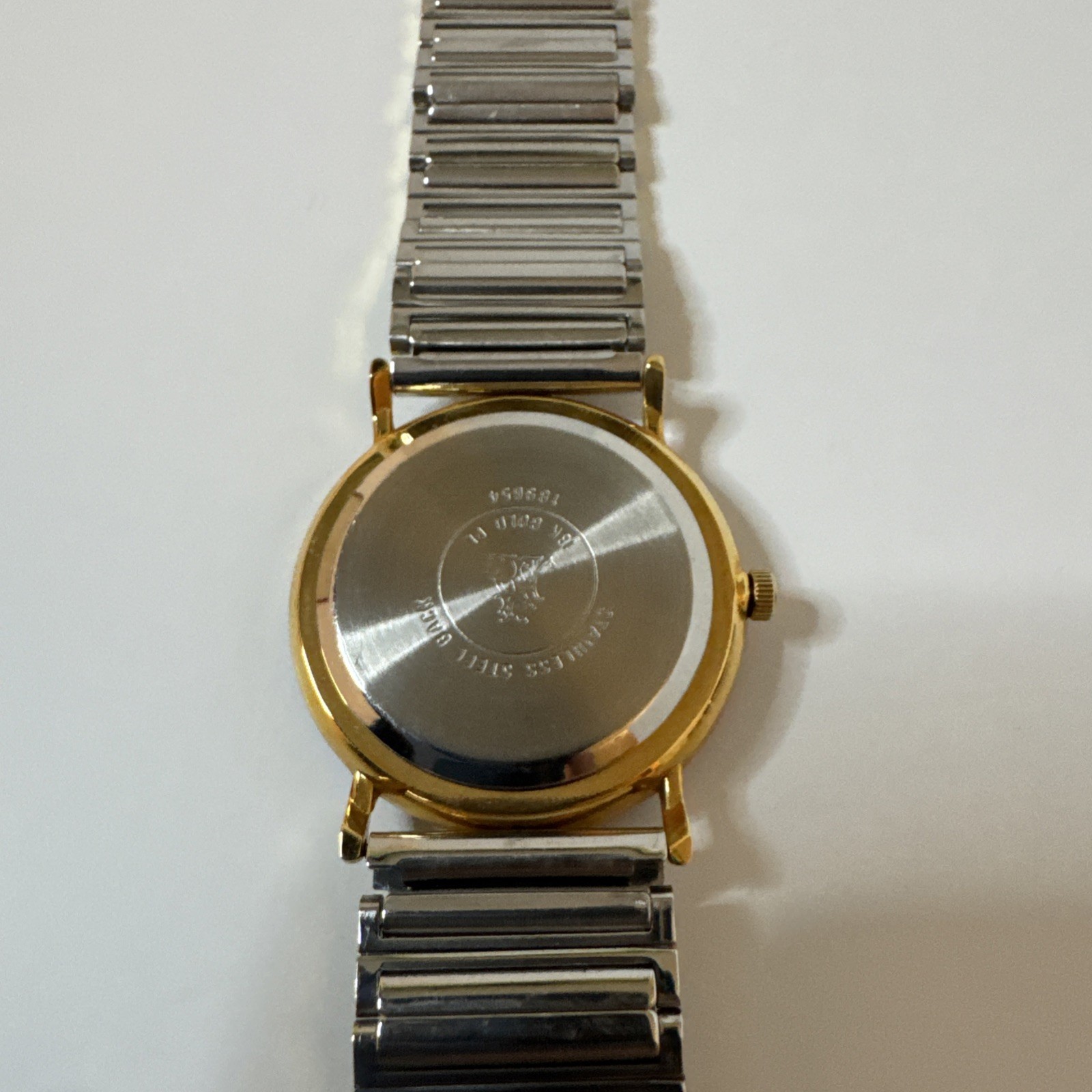 Salvi Unisex 18k Gold Plated Quartz Watch With letter Opener & Pen Gift Set VTG