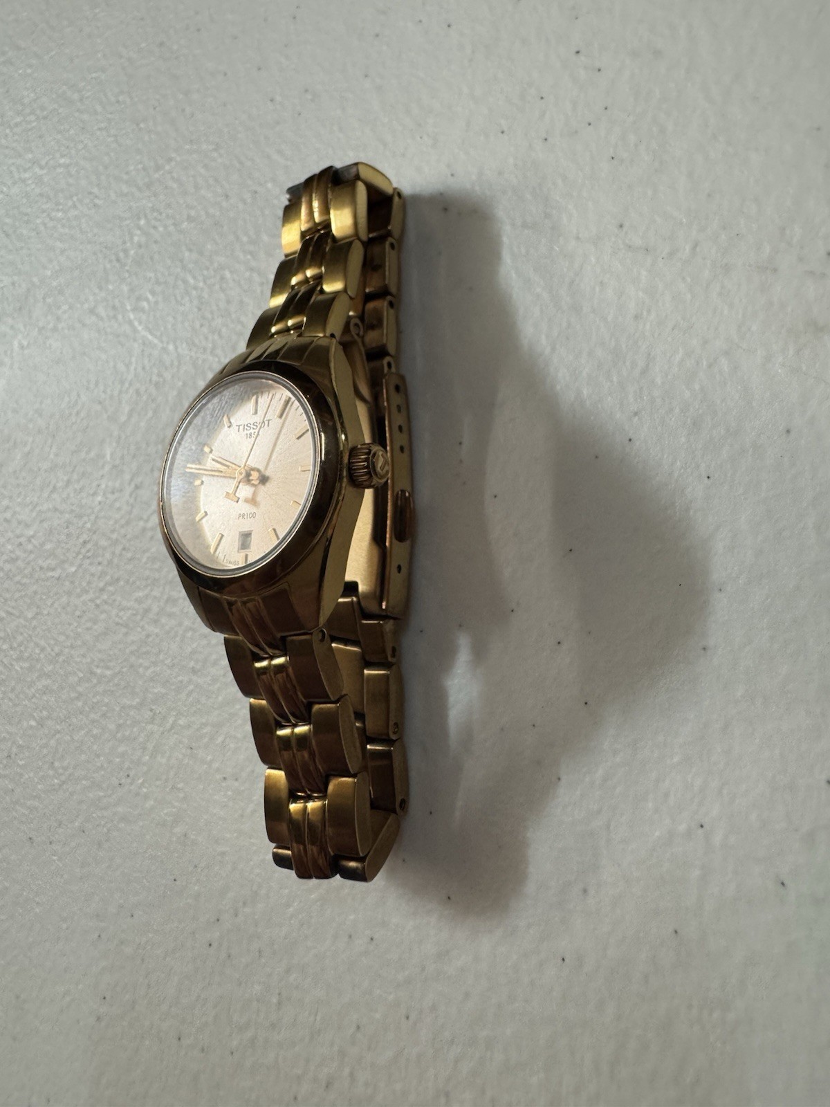 Tissot PR 100 Lady Small Rose Gold PVD Swiss Quartz Watch T101010 A