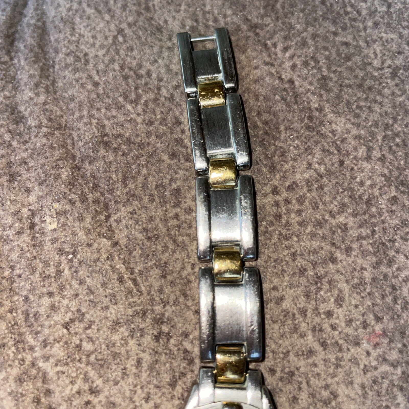 Anne Klein Two Tone Quartz Analog Ladies Watch Please See Photos