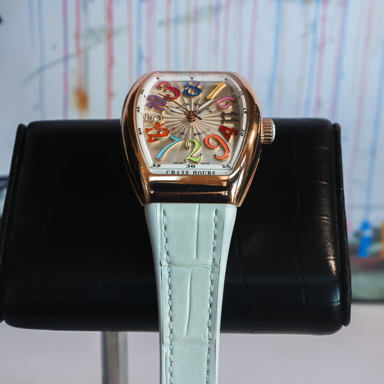 Franck Muller Vanguard Crazy Hours Color Dreams V35CHCOLDRM 2023 Unworn Full Set