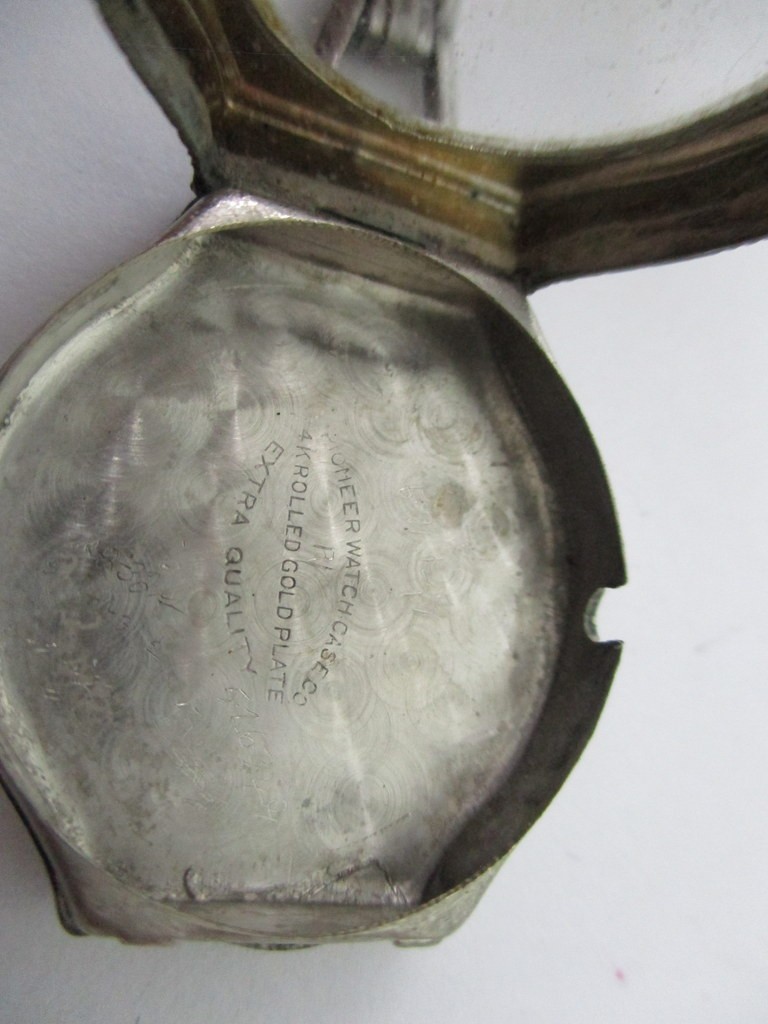 Vintage 1920s SLEDA Swiss Art Deco Watch – 15J 2 Adj – 14K RGP White Gold Case