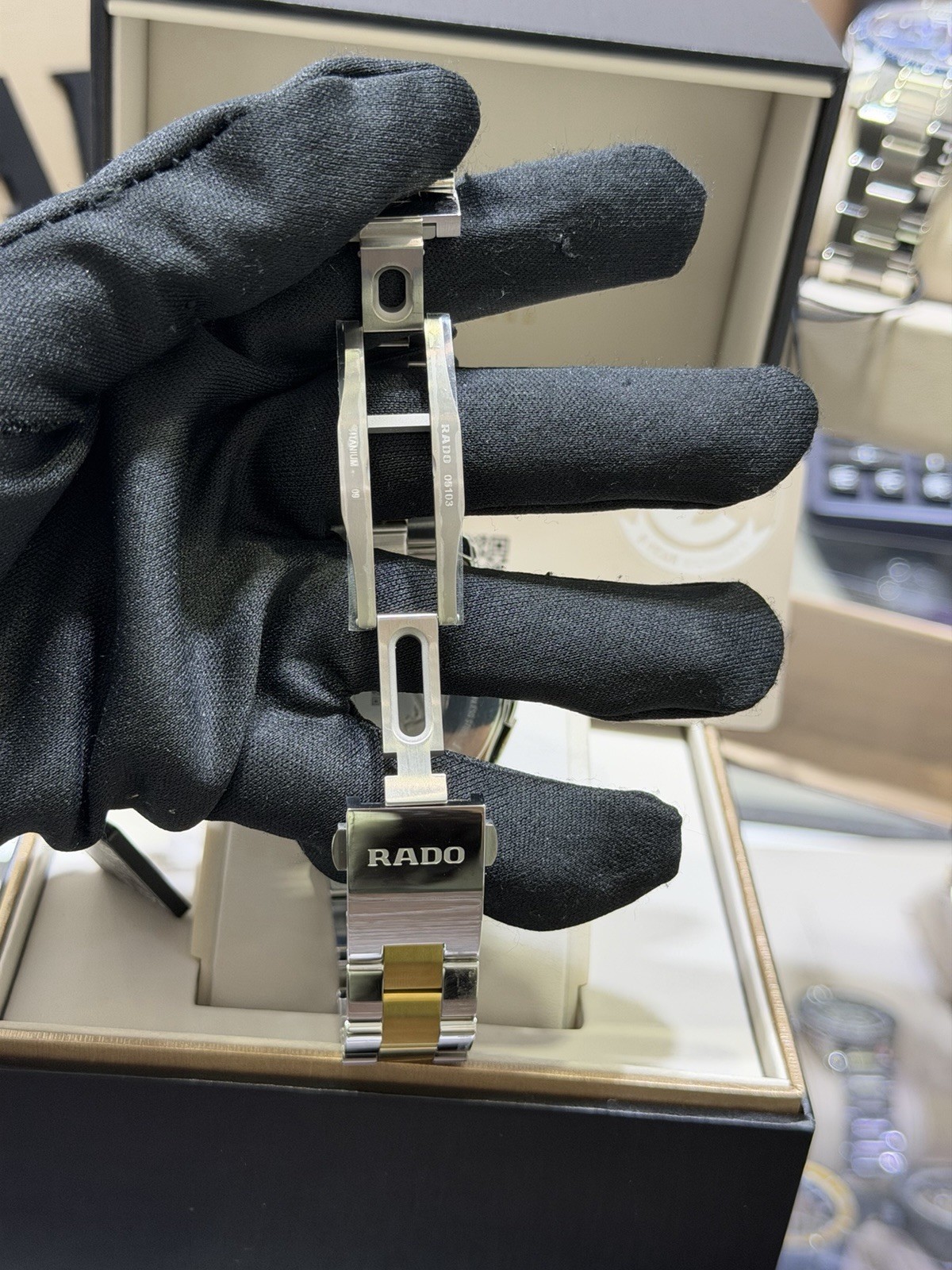 Rado Herren/Unisex Uhr HyperChrome Chronograph Ref. R32259323