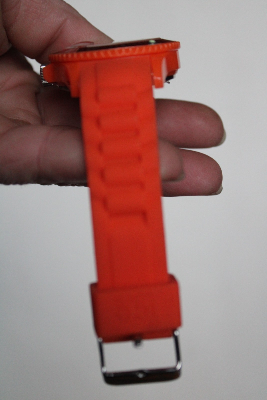 Ice-Watch Unisex Adults Orange Silicone Watch, SI.OE.U.S.09 (NEW)