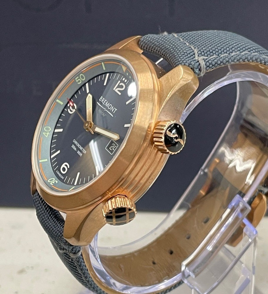 Bremont Argonaut Bronze Naval Blue ‘Sargasso’ Dial 42mm Automatic Watch