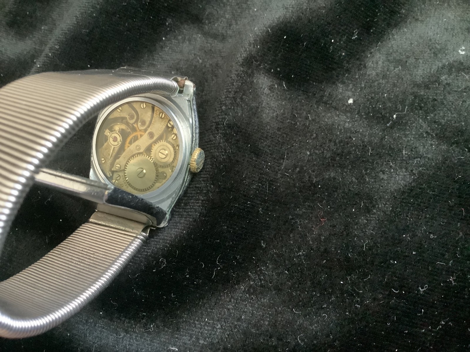 Bulova mens steel watch 28 mm, 1927