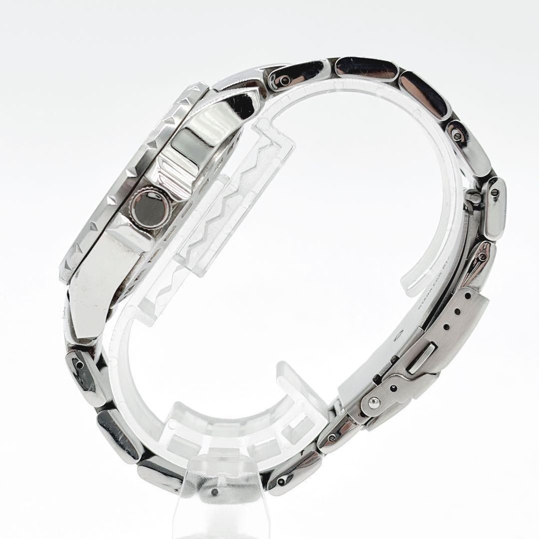 COGU ITALY Automatic Watch Stainless Steel Bracelet Black Dial Multicolor Index