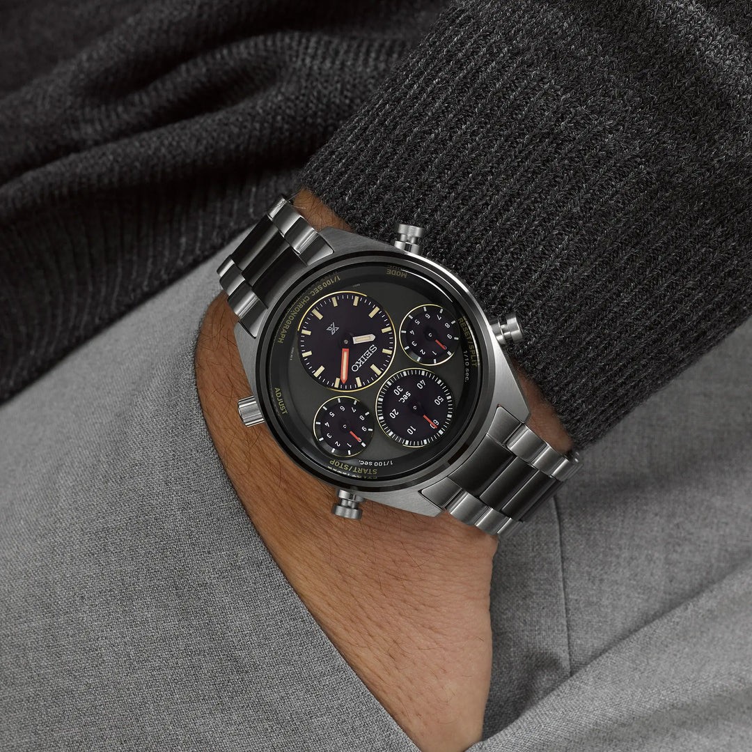 Seiko Multicolour Mens Chronograph Watch Prospex Speedtimer Limited Edition