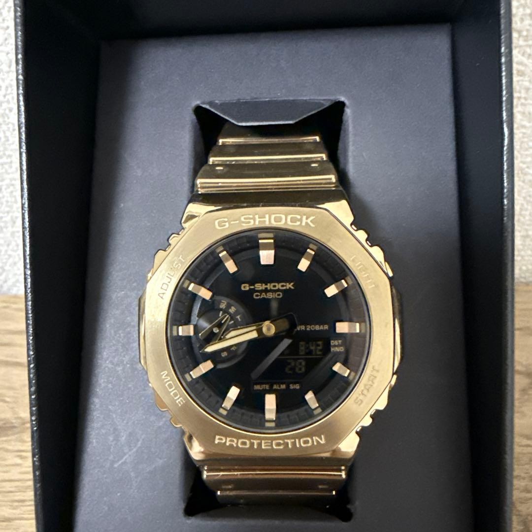 Excellent Condition CASIO G SHOCK Wristwatch GM 2100YMG 9AJF