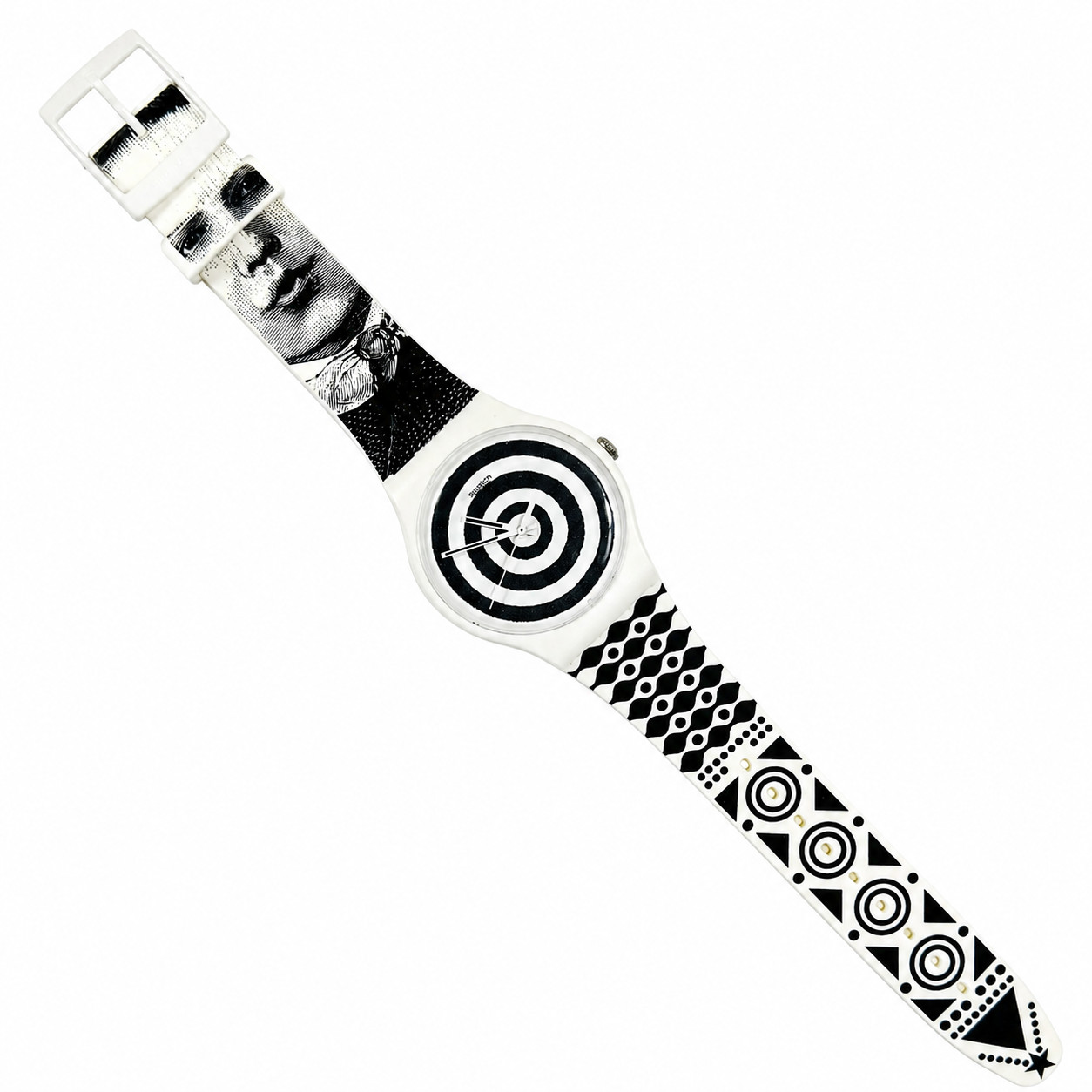 NEW & GENUINE Swatch Limited Edition Swiss Brand Watch HYPNOTIC EYE (SUOZ127)