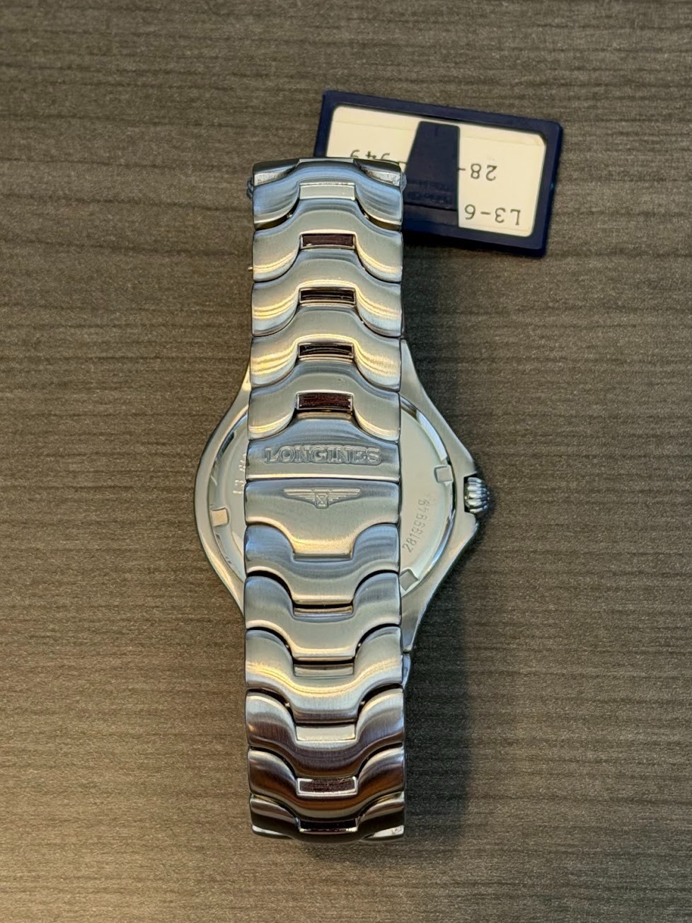 Longines Sport Wing L3.612.4.12.6 NOS Unworn Quartz Watch Box Tag Booklet
