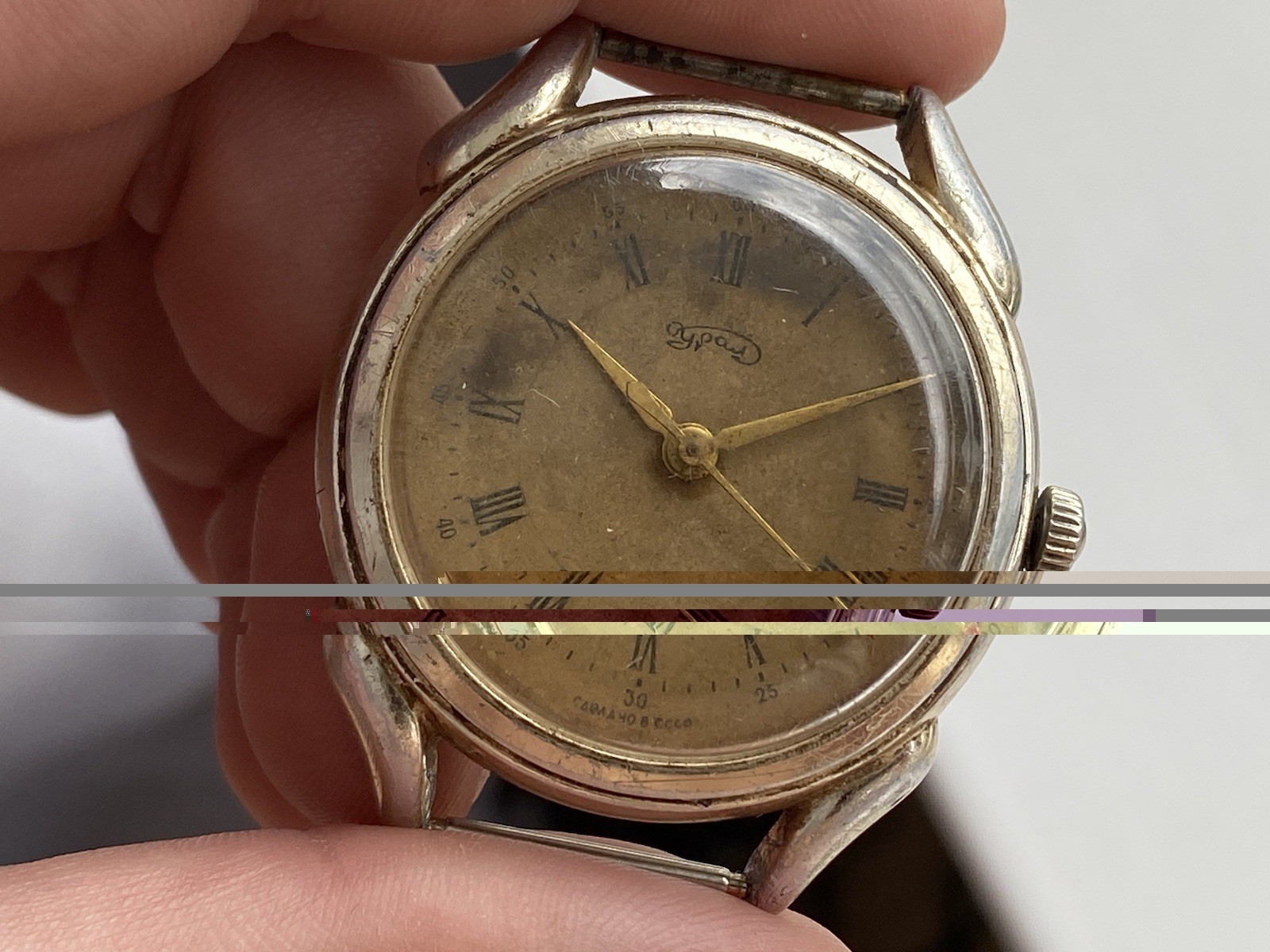 Vintage Watch Ural 16 Jewels Mechanical USSR ChChZ