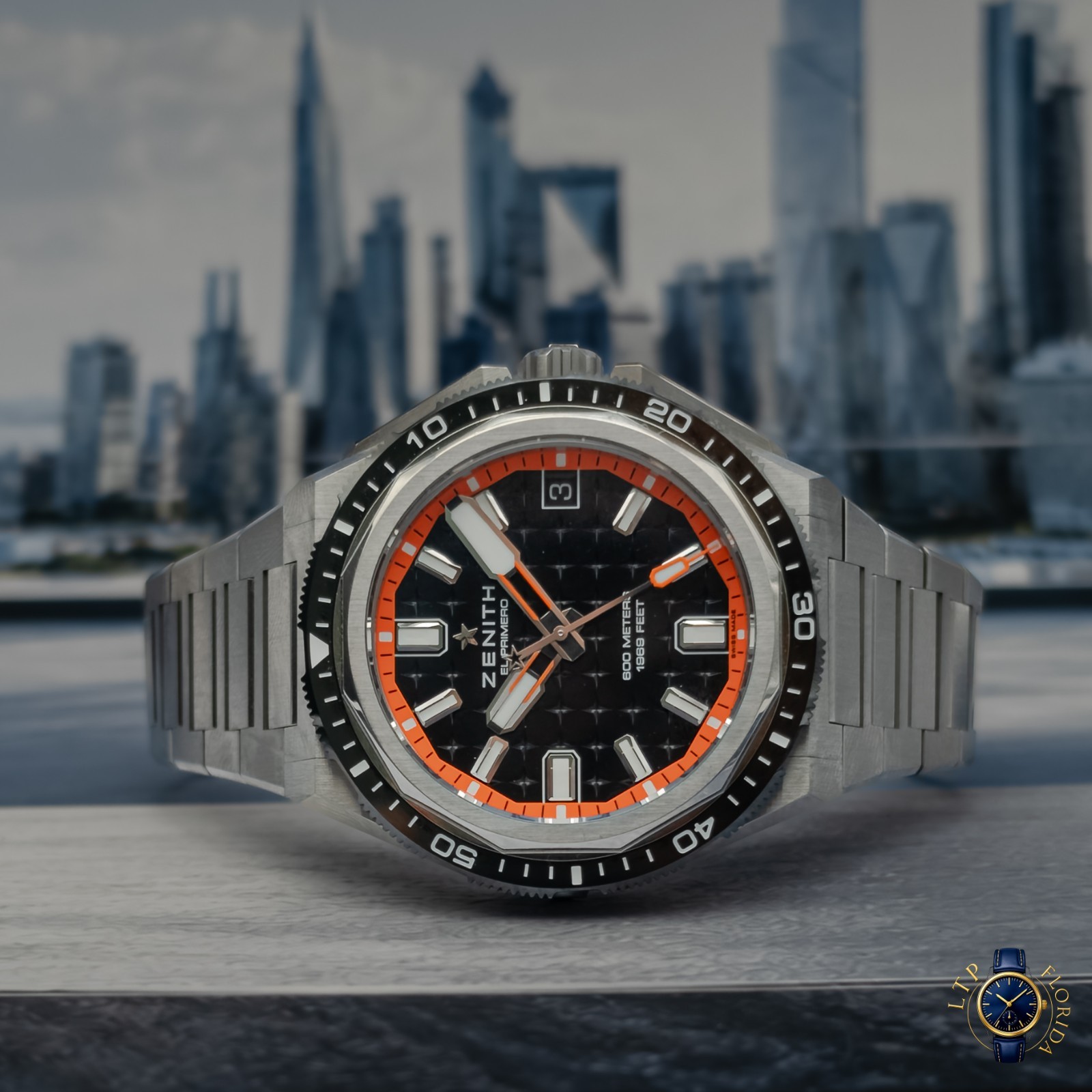 2024 | Zenith Defy Extreme Diver | Black Dial | Warranty | 95.9600.3620/21.I300