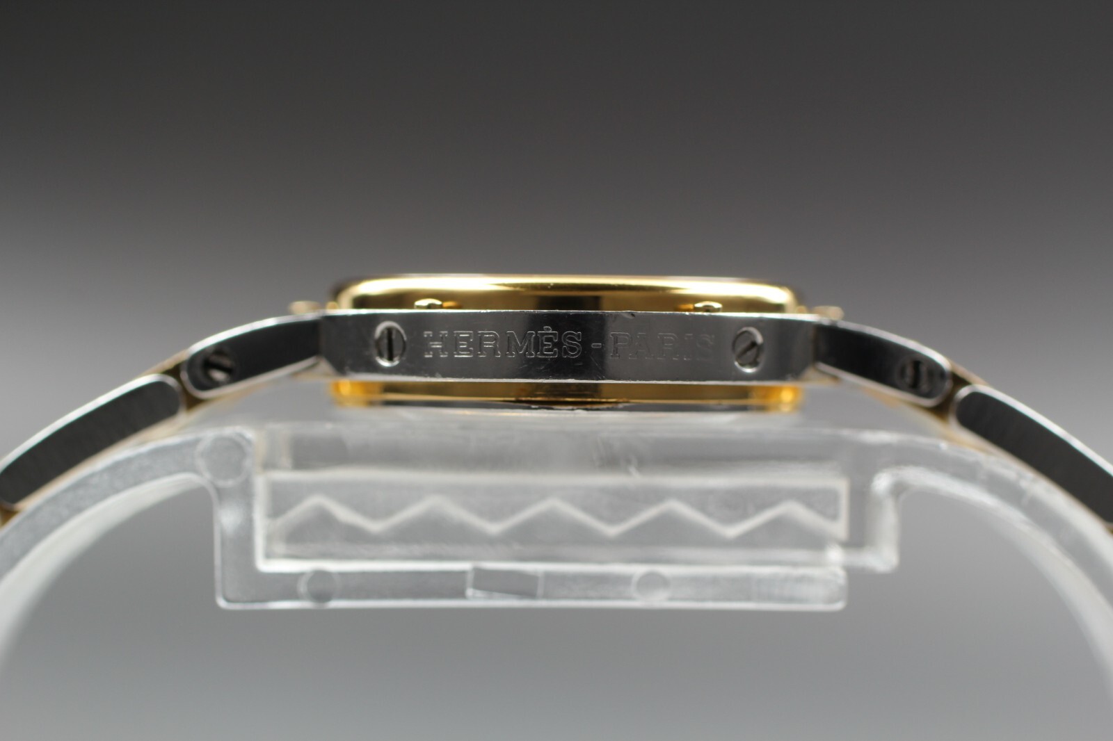 [NEAR MINT] Vintage HERMES Clipper 24mm Swiss made Qz Women’s Watch From JAPAN