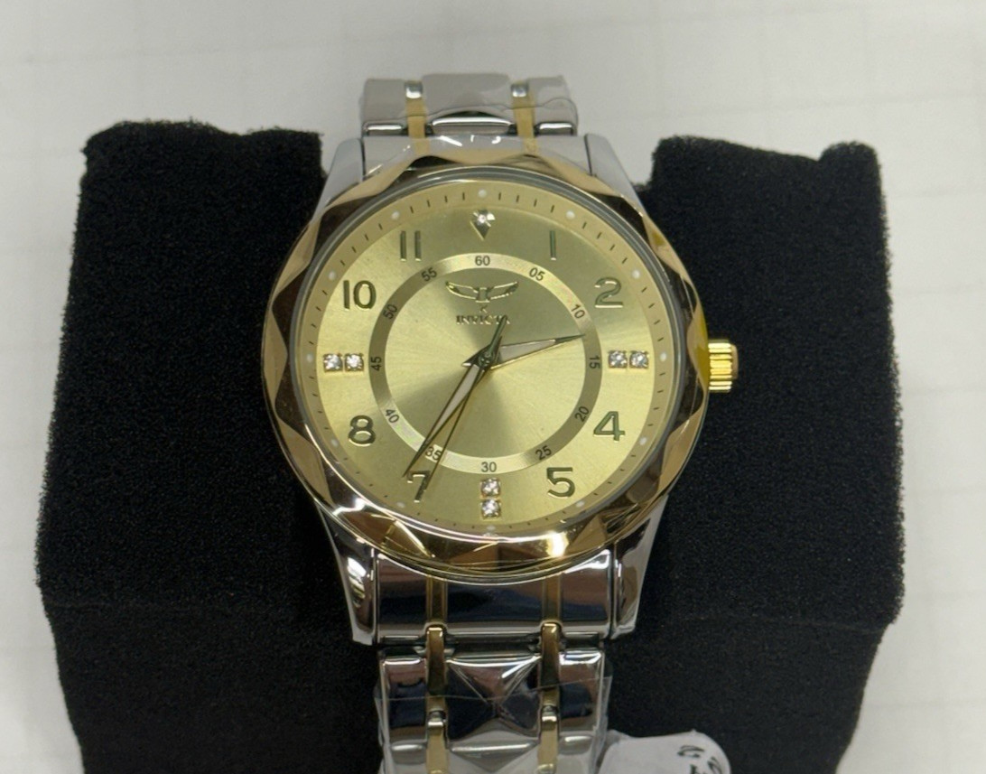 NEW – Invicta Men’s Specialty Gold Dial Watch – 69022