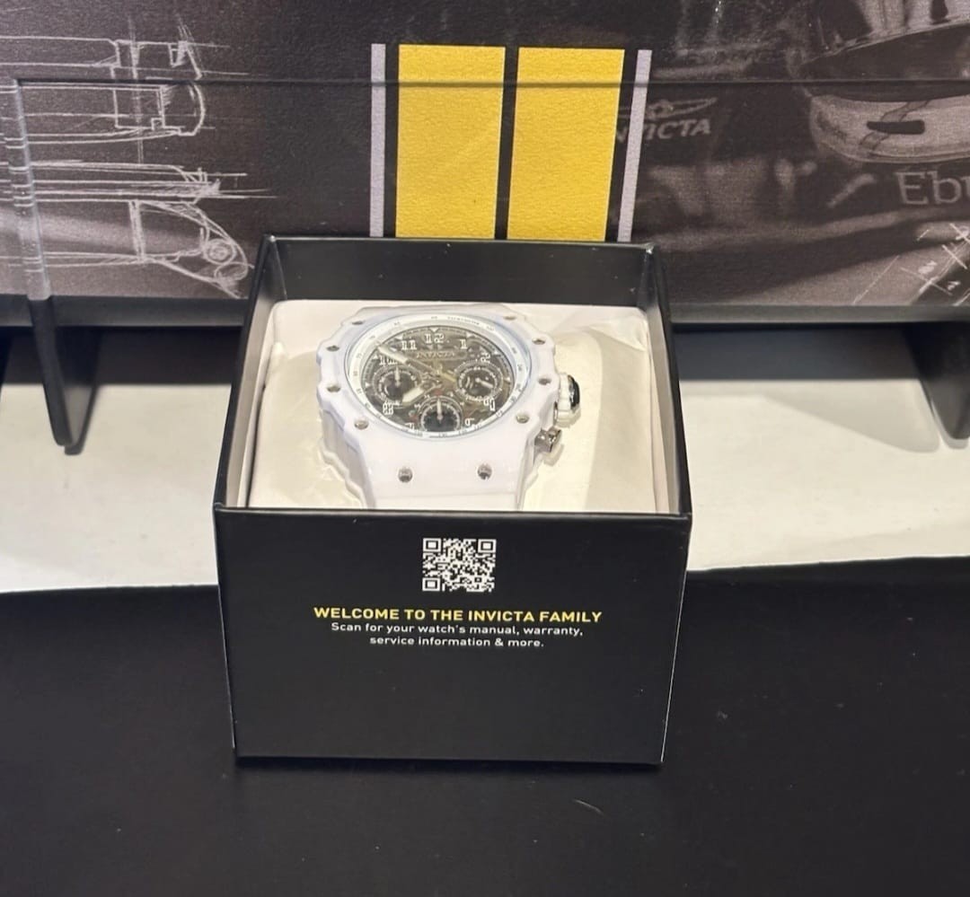 INVICTA All Watches & More Invicta Racing Vaulthan Men’s Watch – 44mm. White (6