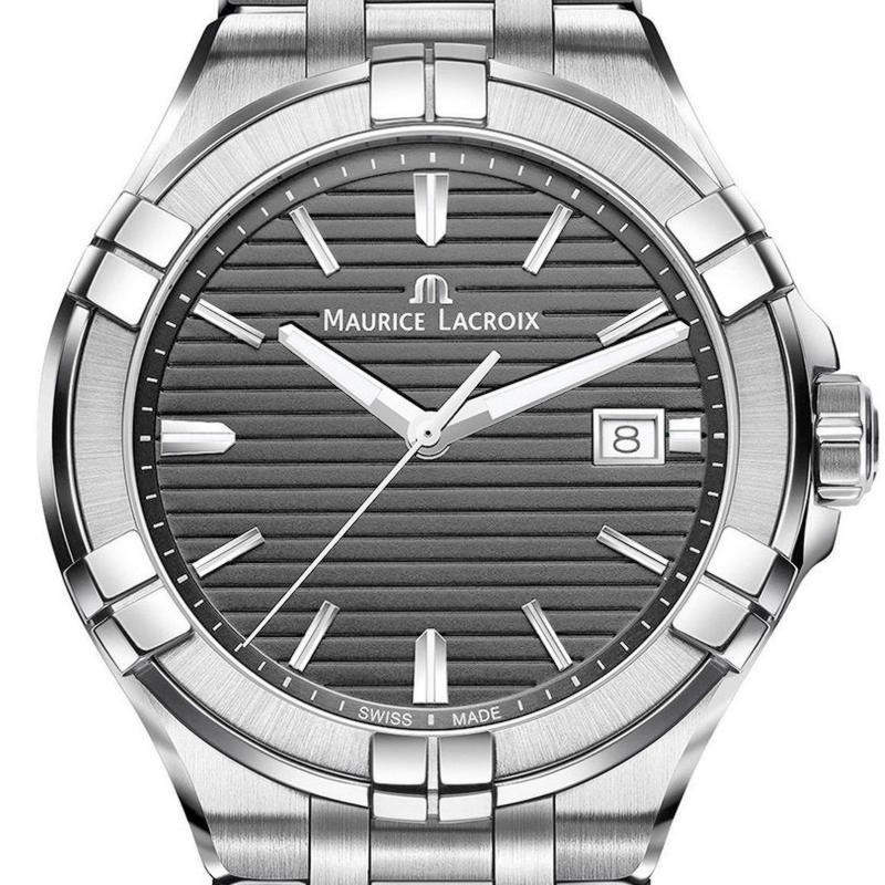 Maurice Lacroix AIKON Date AI1008 Black Dial Sapphire 100M Men’s Watch