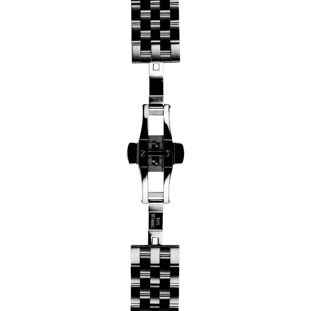 Xeric 22mm Black Stainless Steel Strap – Brand New