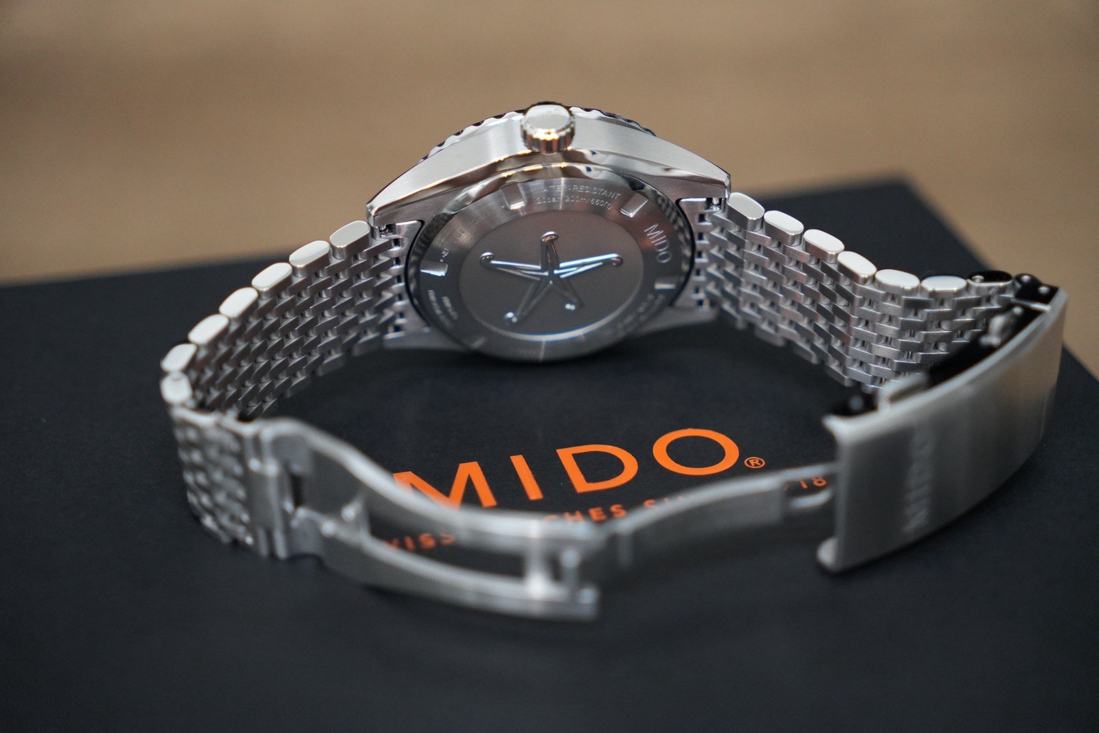MIDO Ocean Star GMT – M026.829.18.041.00 – Mint, Full Package Tags Box And Paper