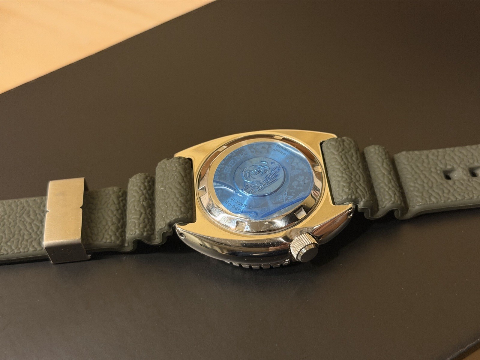 Seiko King Turtle Grenade – SRPE05 Prospex Automatic Diver Full Set Box & Papers