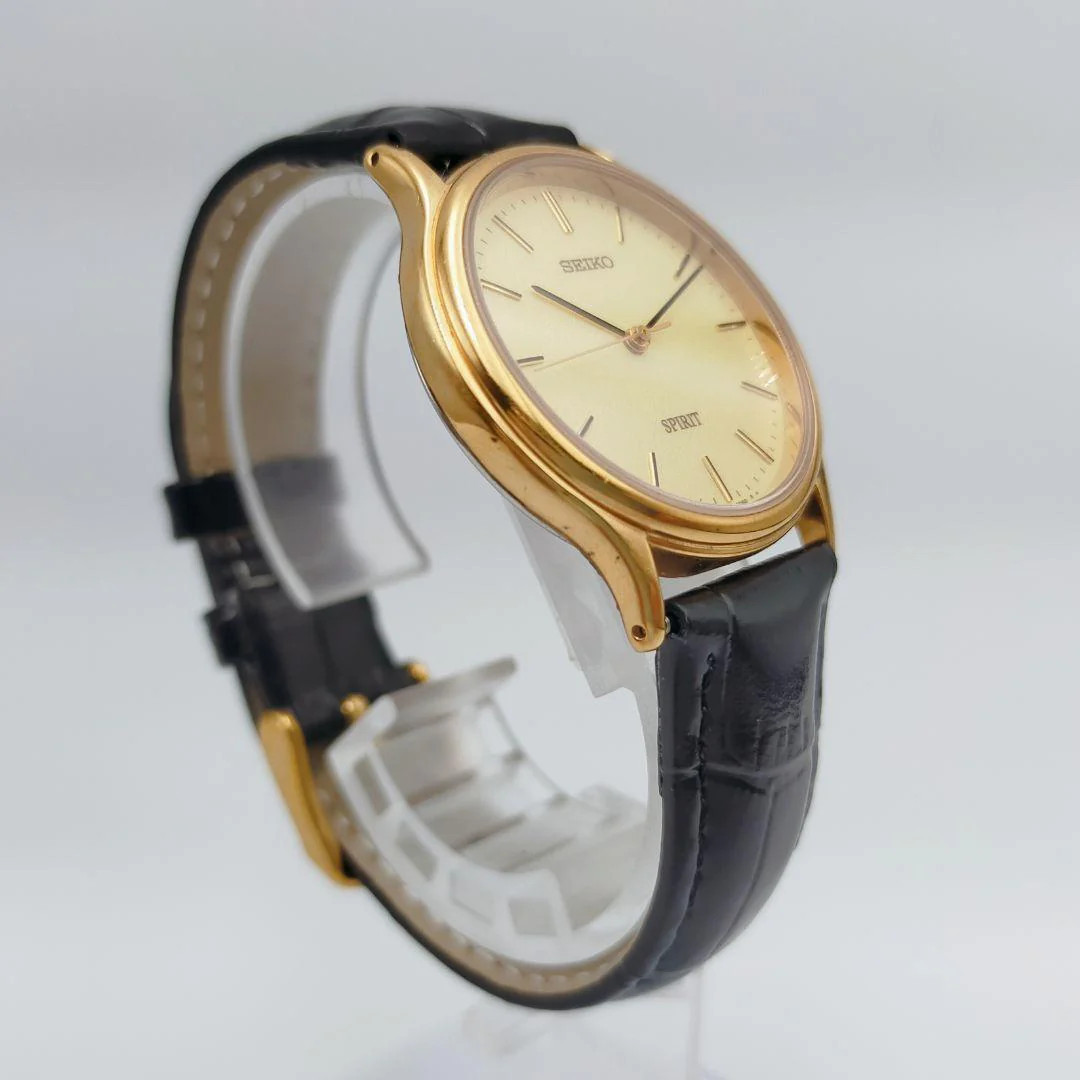 Seiko Spirit Gold 33mm Quartz Watch