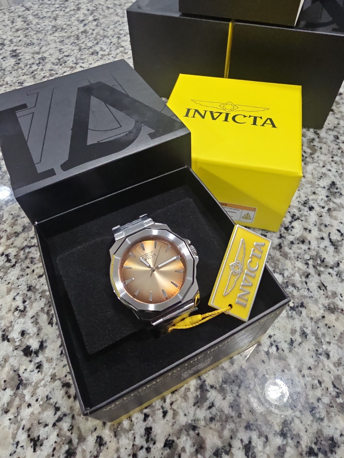 Invicta Speedway Dominus Men’s Watch Bronze/Gold Dial 42mm Stainless Steel Case