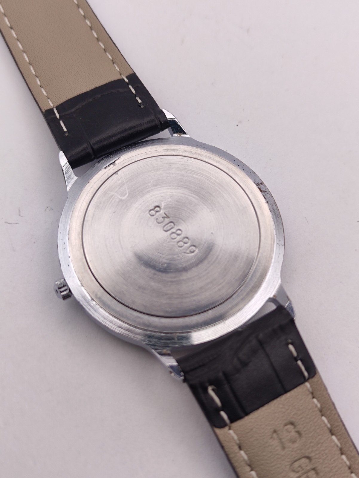 Vintage Watch Poljot Quartz 2456 Men Soviet USSR Classic 1980s Gift Classic