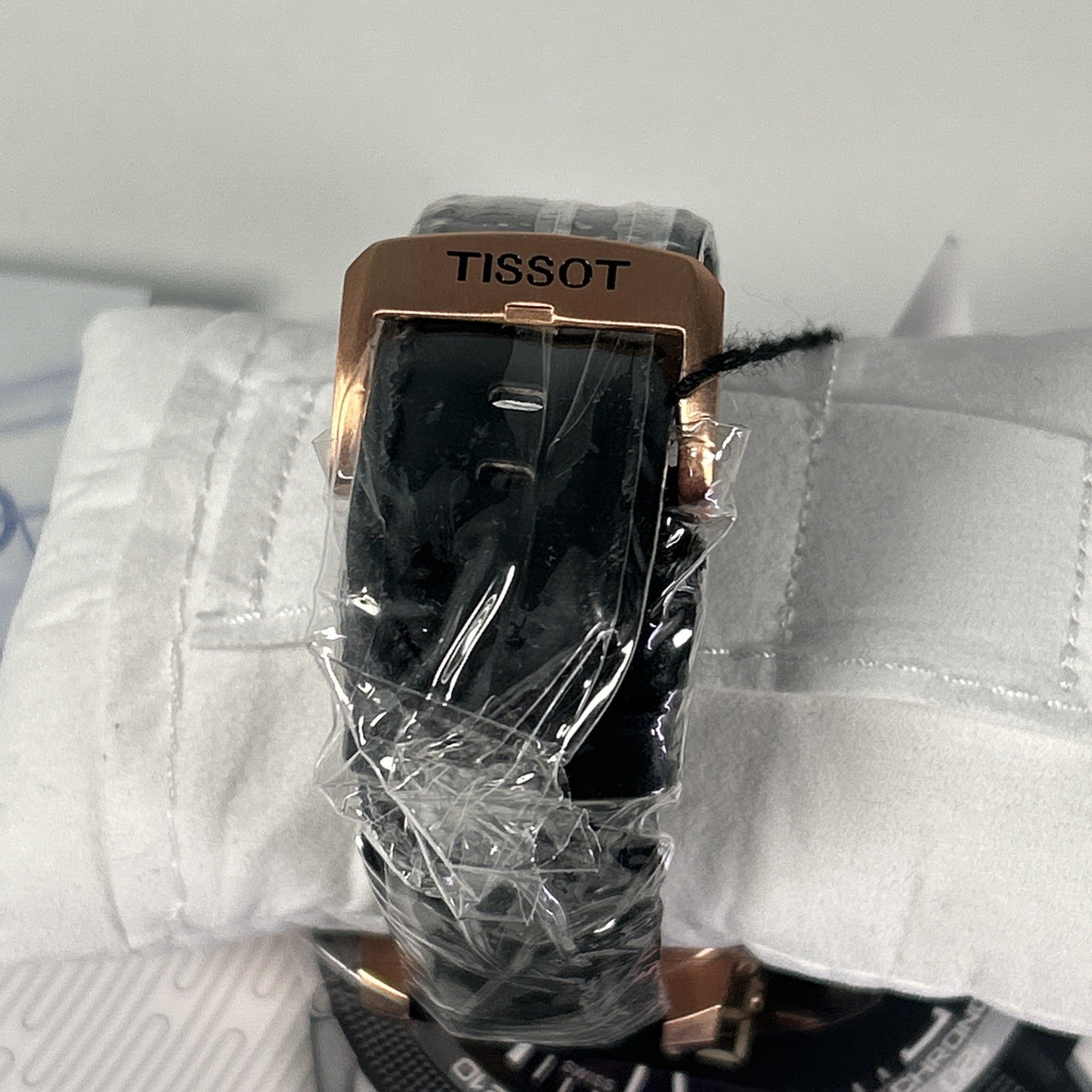 Tissot Supersport Chrono Black & Rose Gold Men’s 45.5 mm Watch T1256173605100