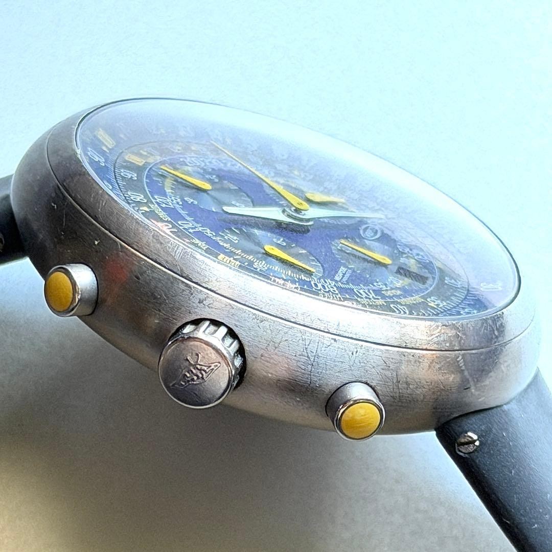 IKEPOD Megapod Marc son Titanium Automatic Rare 90s Original