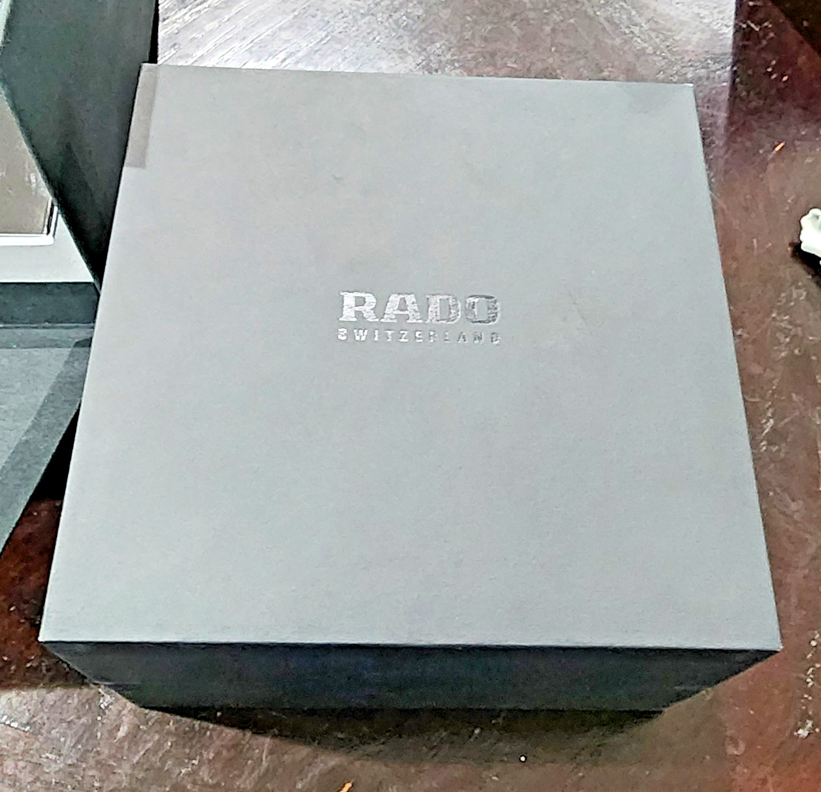 Authentic Rado Centrix R30931103 Quartz 38mm Two Tone Ceramic Watch Box Papers