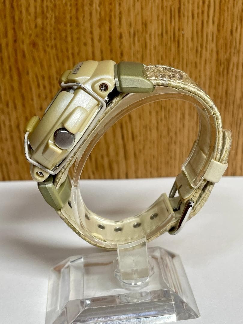 Baby G quartz wristwatch beige limited edition BG 20 new battery