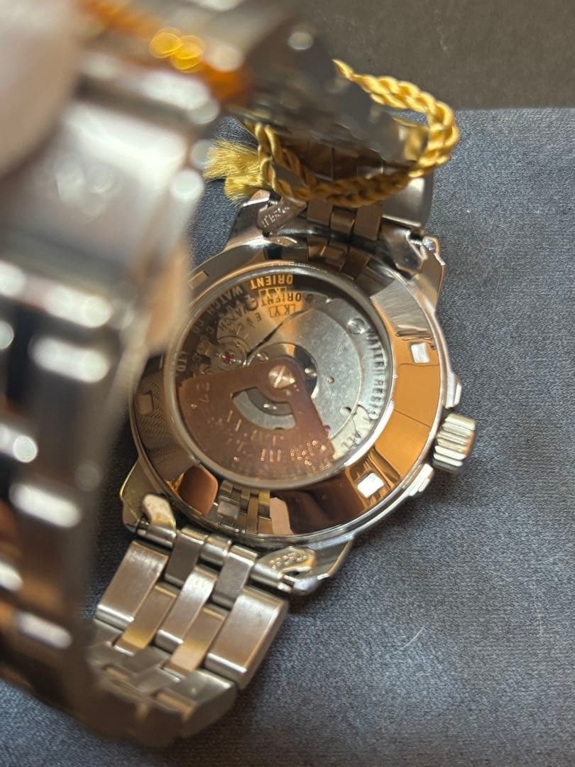 Very Rare Orient President Day-Date Automatic Blue Dial