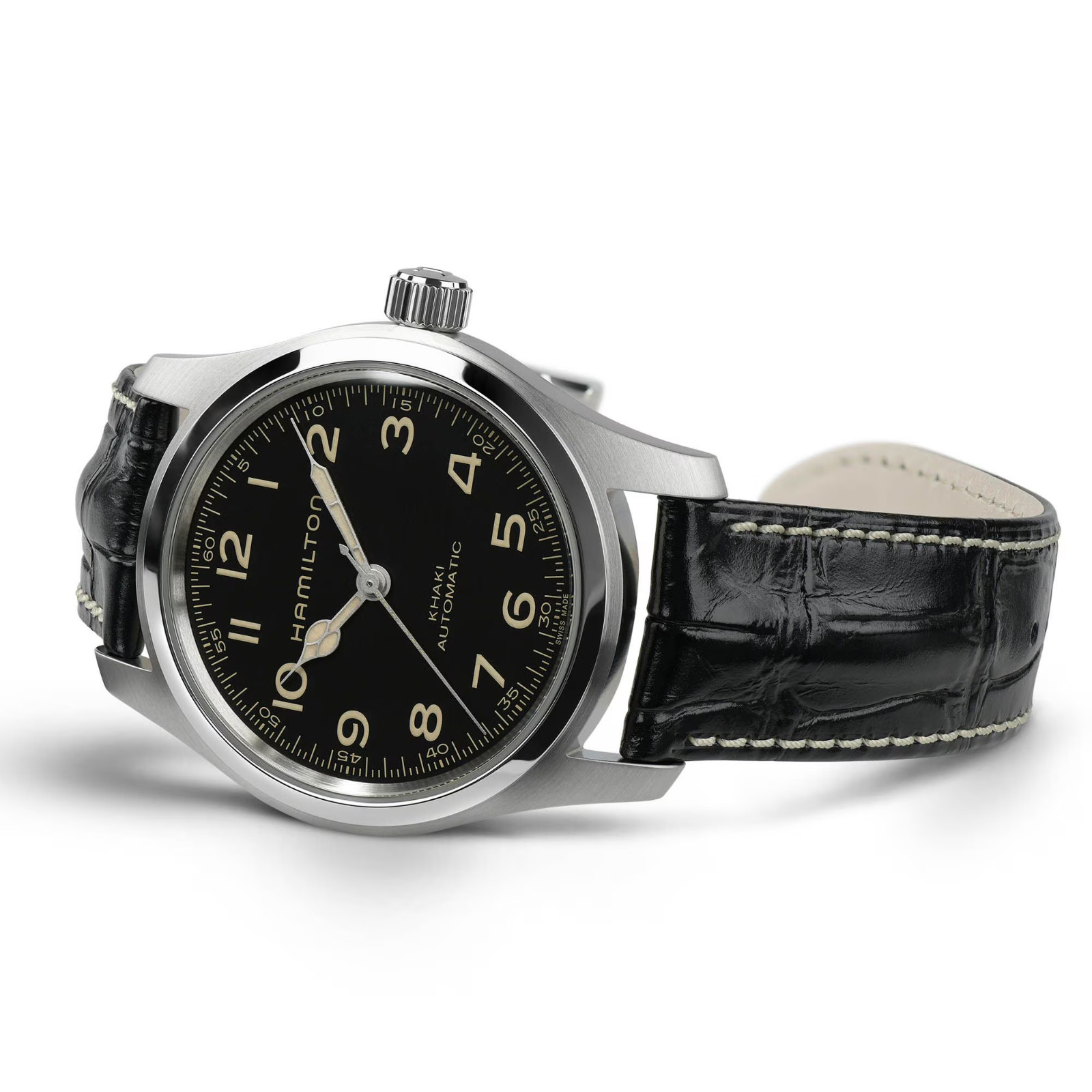 Hamilton Khaki Field Murph Automatic Black Men’s Watch H70605731