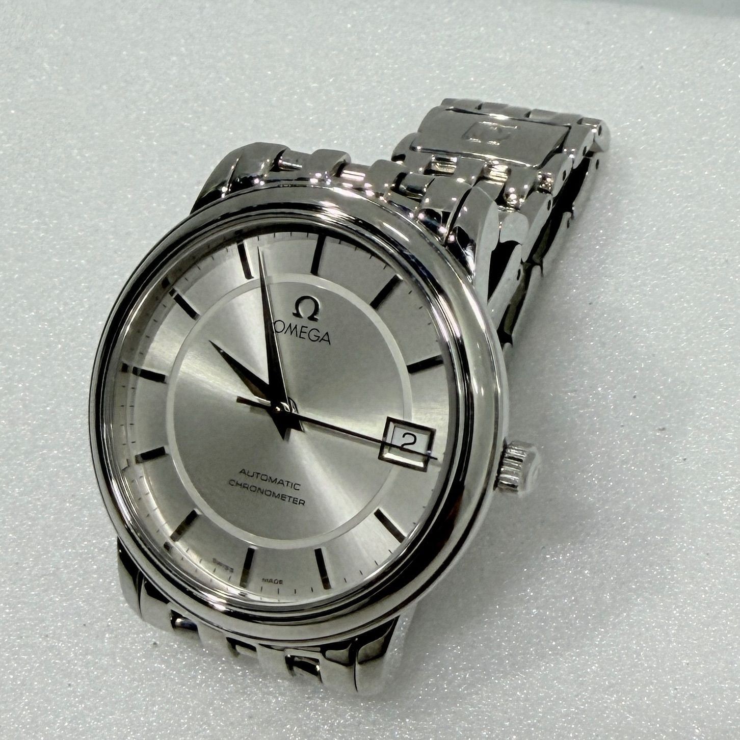 OMEGA De Ville 4500.31 Cal.1120 35mm Date AT Men’s Watch Working wrist 18cm