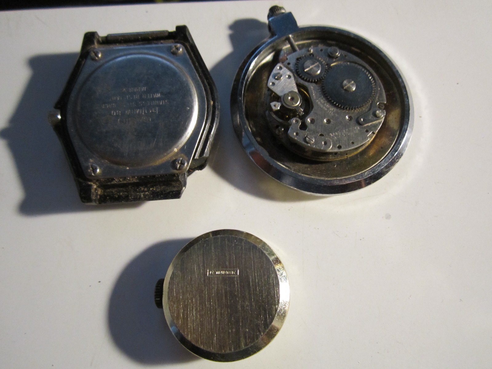 18 OLD WATCHES NO BANDS – MECHANICAL AND QUARTZ GREAT RESALE VALUE – OFC-R