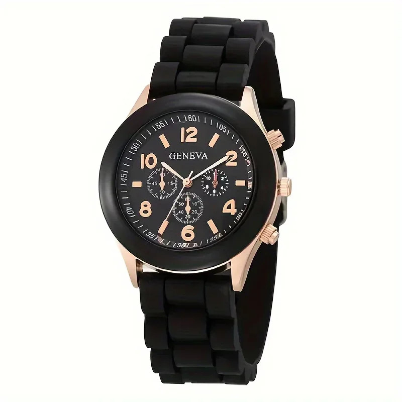 Kids Silicone Rubber Jelly Colors Wrist Watch Rainbow Watch Children Boys Girls