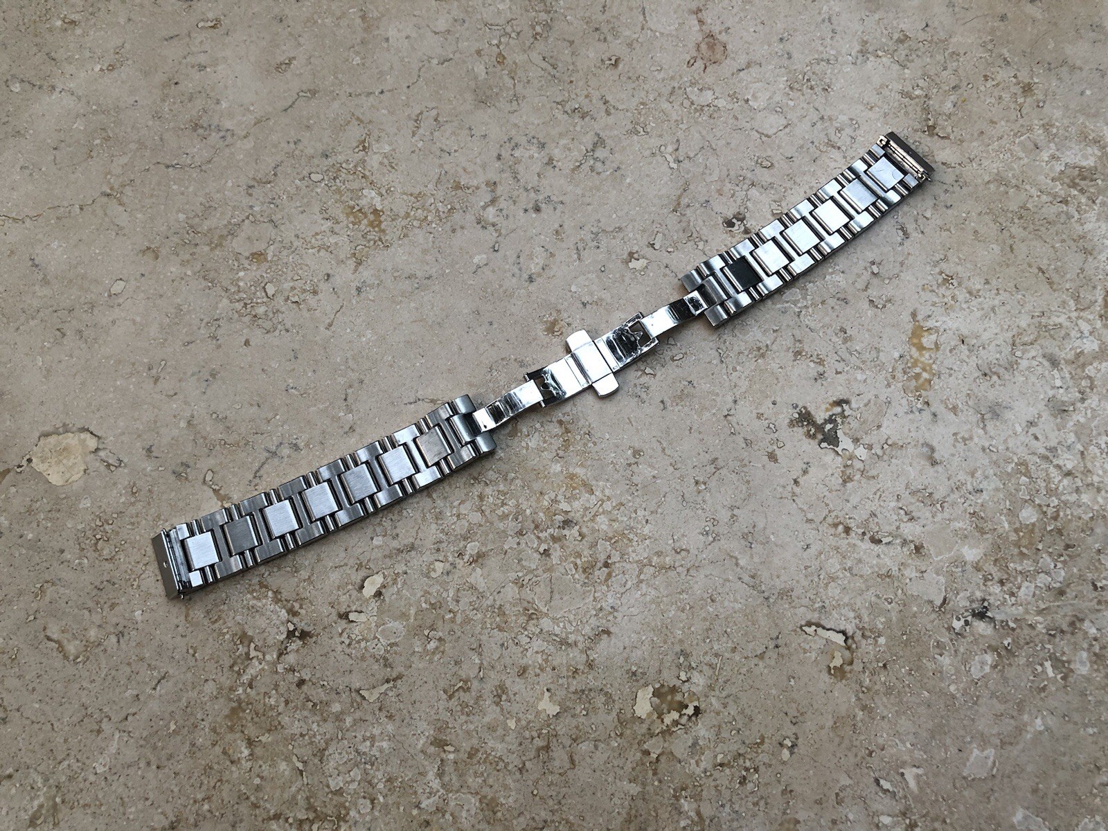 🏛️✨RARE GENUINE MICHELE DECO 16mm WATCH Band Bracelet MS16CN235 NOS OEM✨🏛️