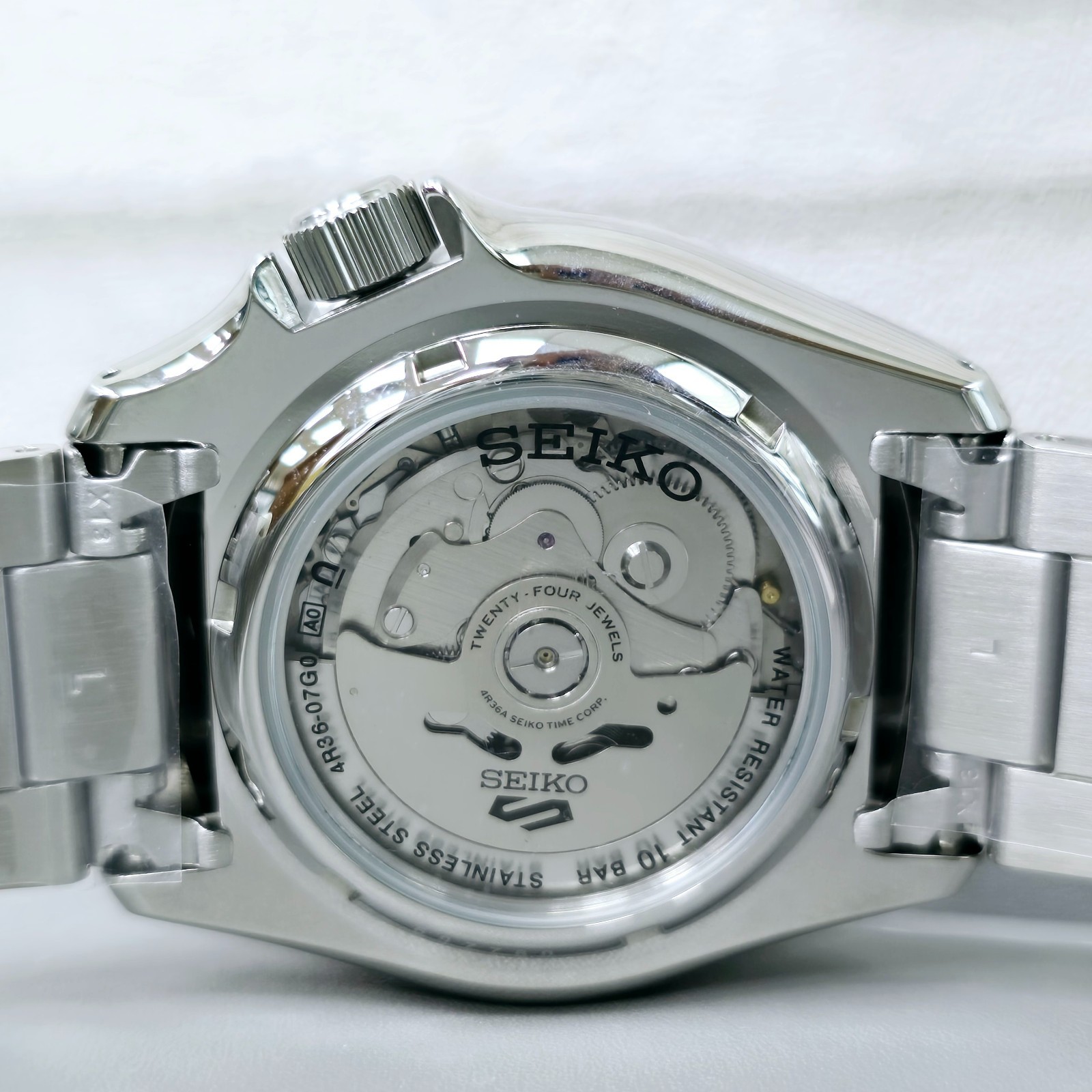 Seiko 5 SRPD57K1 Sports Automatic Black Dial 42.5mm New Full Set Men’s Watch