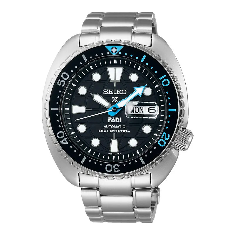 Seiko Prospex SRPG19K1 King Turtle PADI Edition Automatic Divers Black Dial
