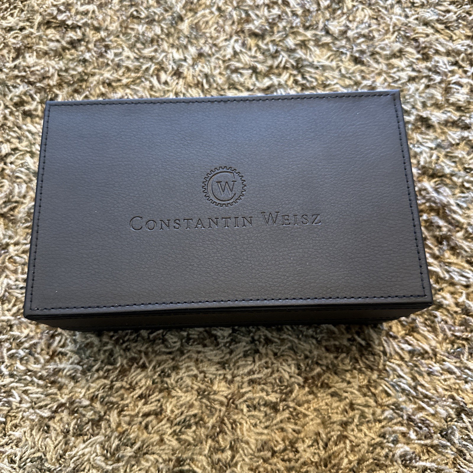 Constantin Weisz Spider Skeleton Watch Green Leather Band Limited Ed Germany
