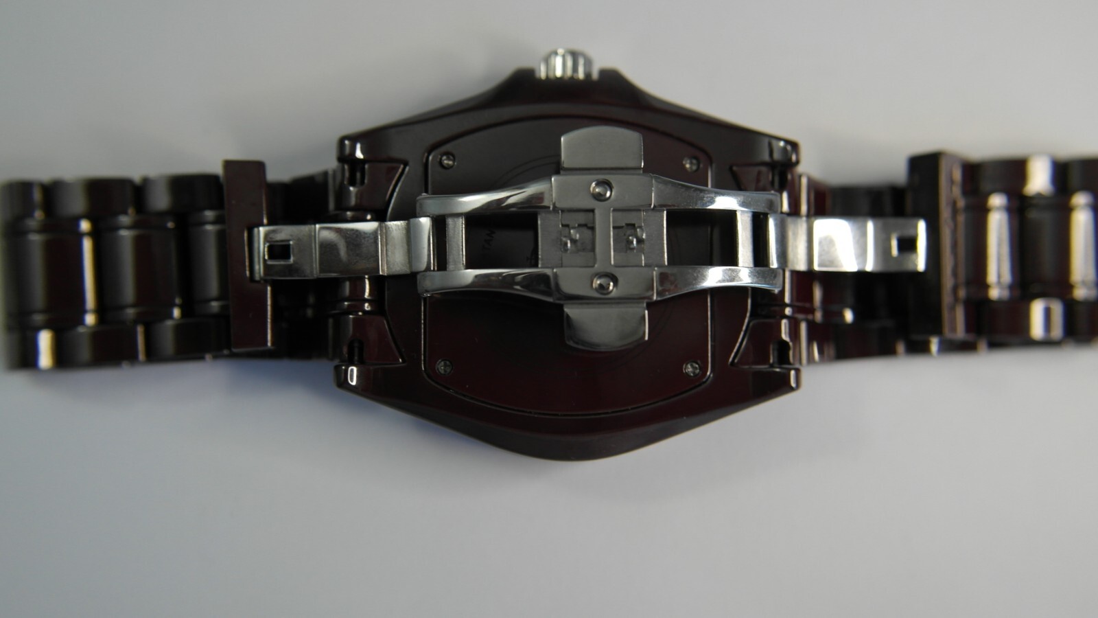 ONISS PARIS ON8013-M Quartz Diamonds Sapphire Burgundy Men’s Wristwatch – Rare