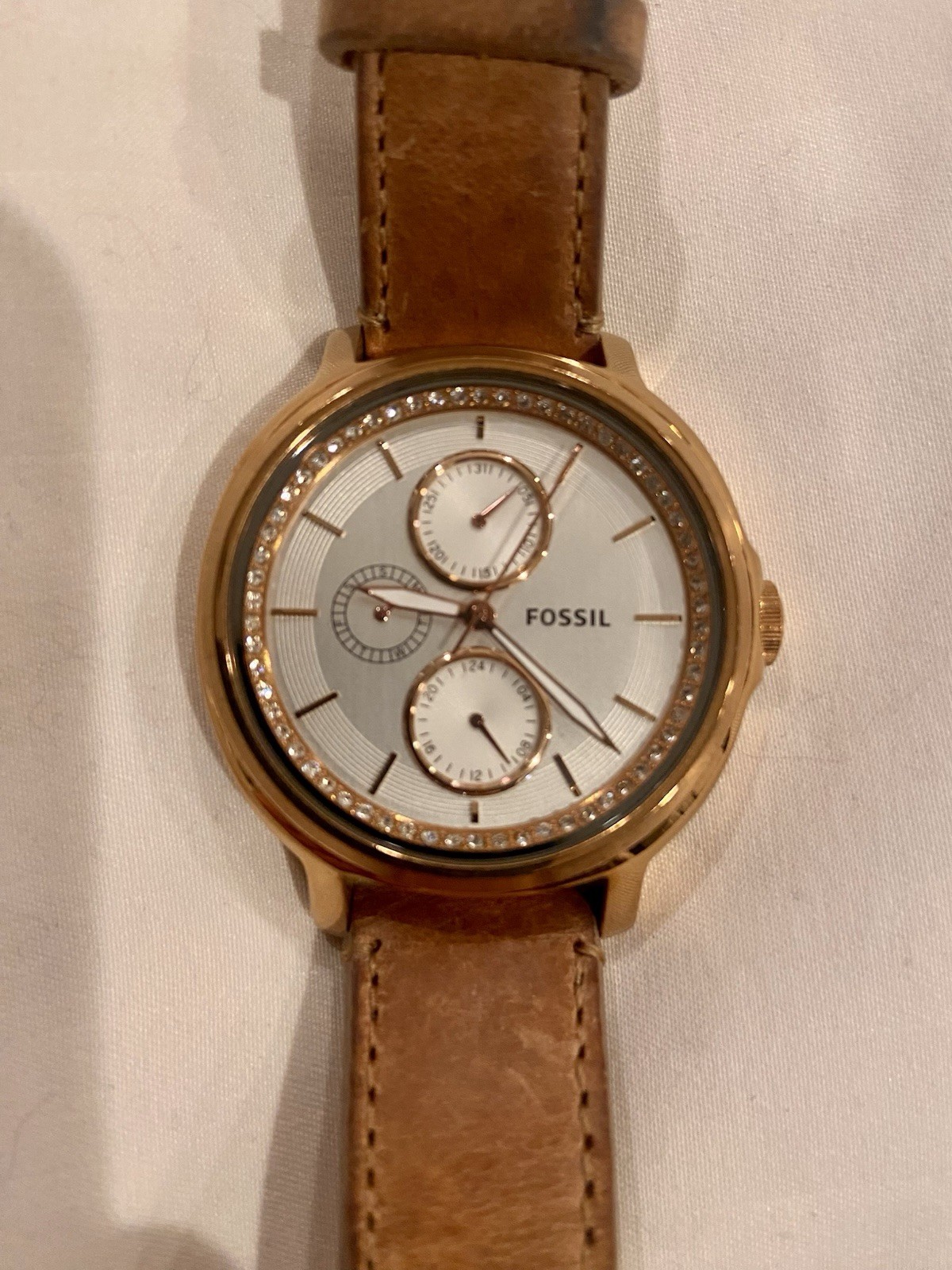 Women’s Rose Gold Fossil Watch