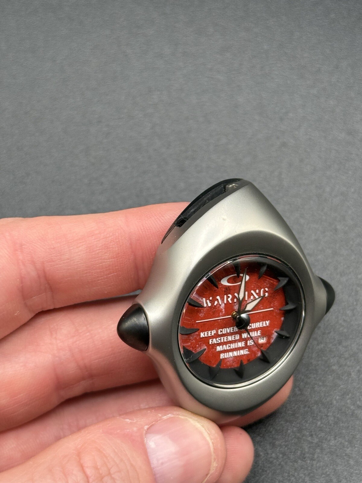 Oakley Crush “Warning” Red Dial Watch (New Condition/No Band)