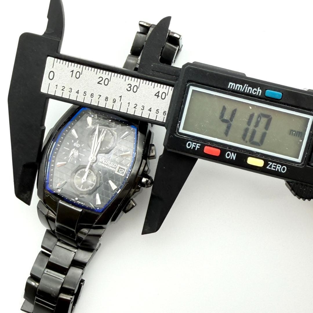 Seiko Wired Chronograph Watch, New Battery, Date Display, Men’s, Working ,