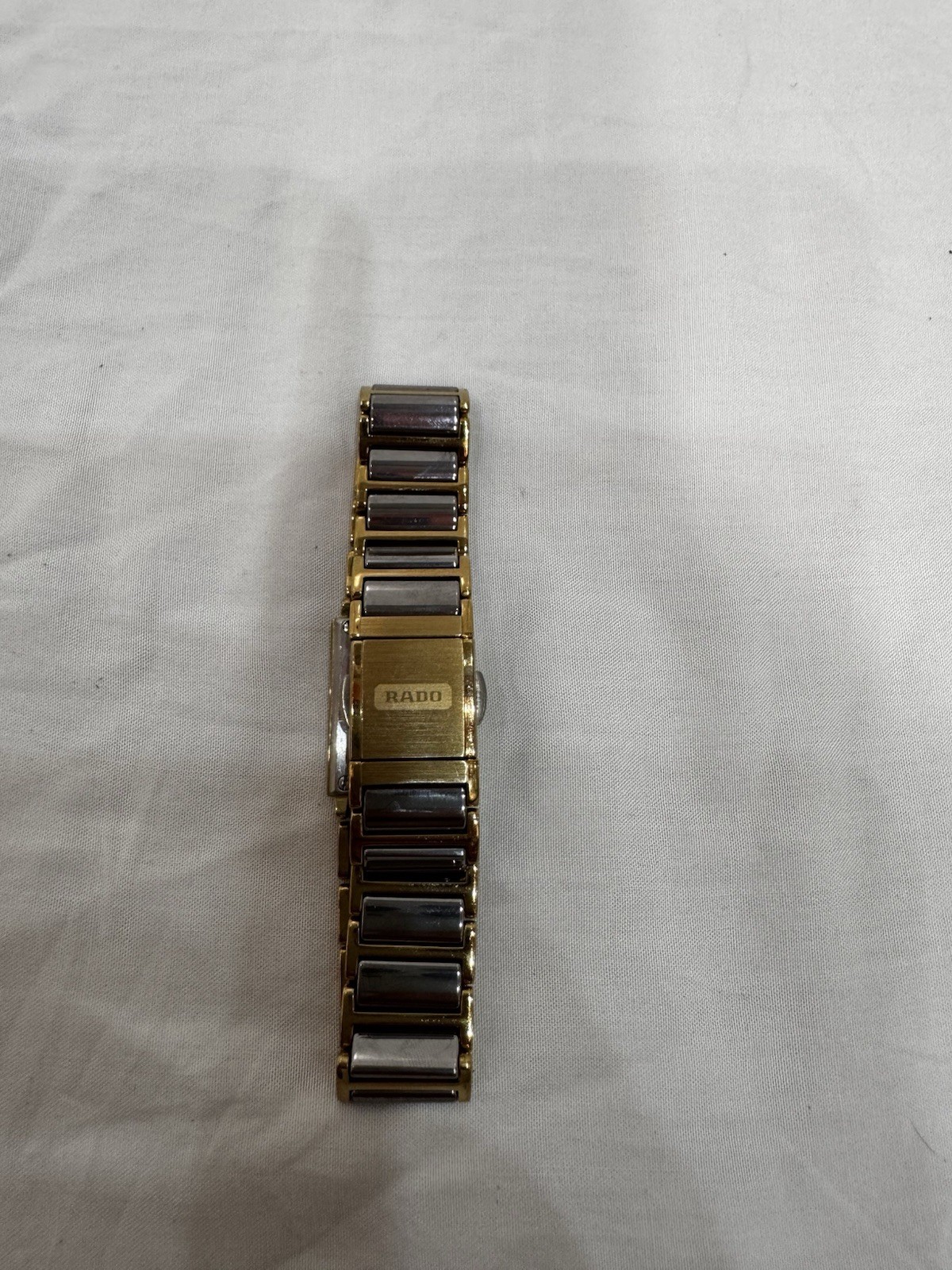 RADO DiaStar Jubilé 153.0383.3 Ladies Quartz Watch Working Cracked Crystal