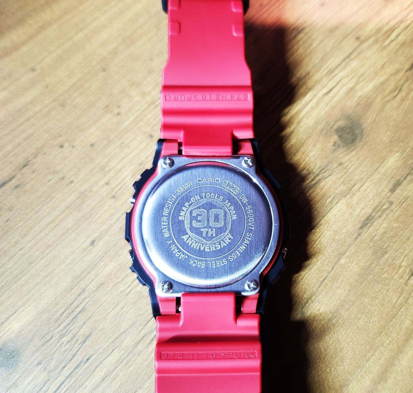 G SHOCK Snap on Snap on Tools JAPAN 30th Anniversary Watch