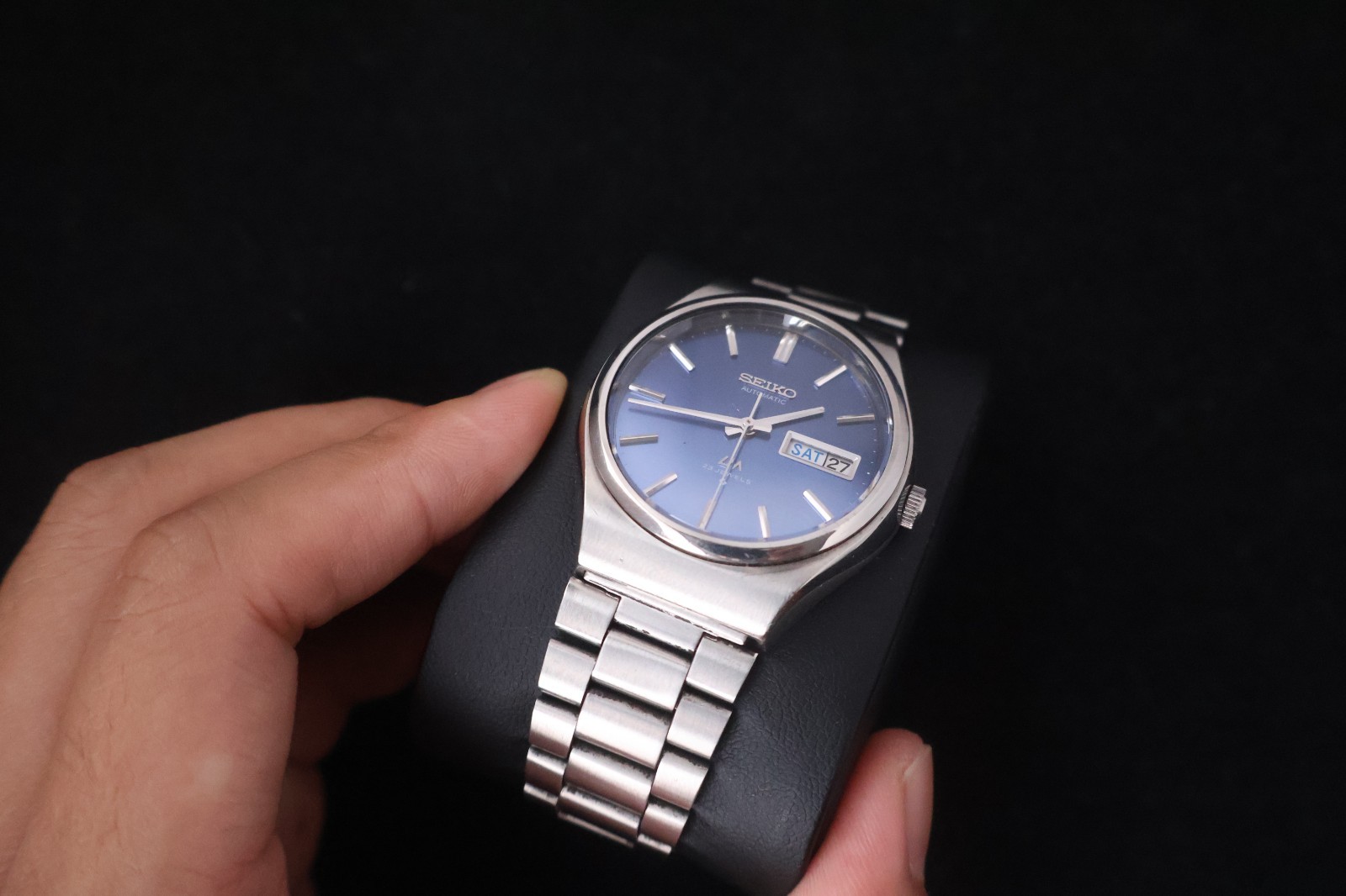 [Serviced] Rare Vintage 1975 Seiko Lord Matic LM 23 Jewels 5606-8090