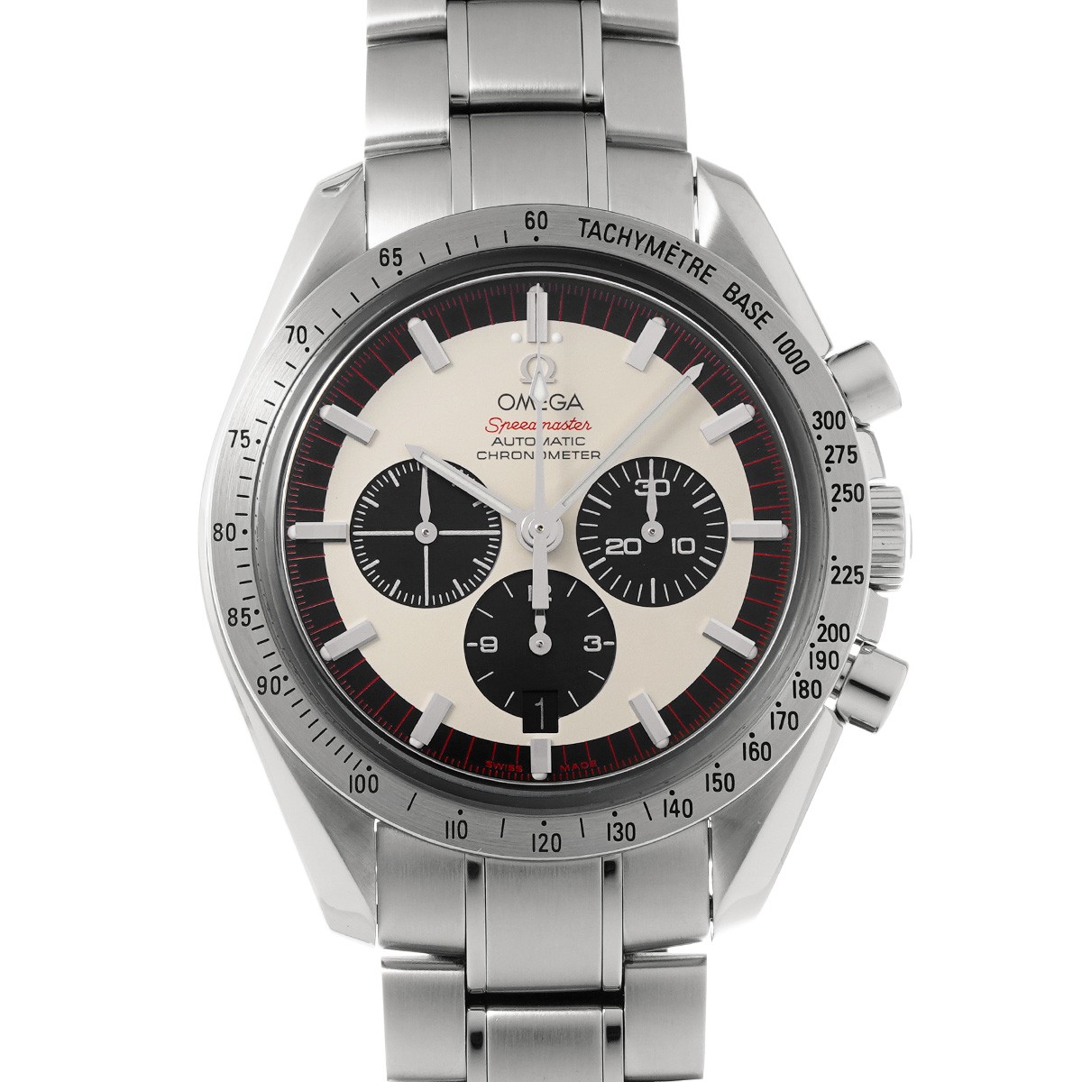 OMEGA Speedmaster Legend Michael Schumacher 2004 3559.32 Ivory/black WATCH 7…